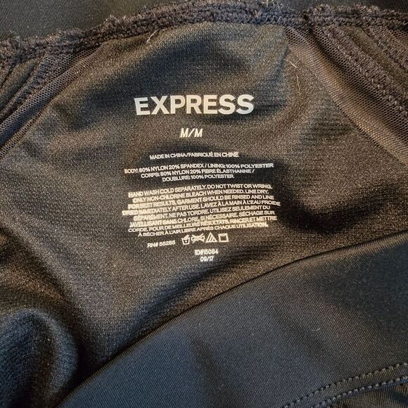 Express high rise cheeky mesh bikini bottom - Picture 5 of 5